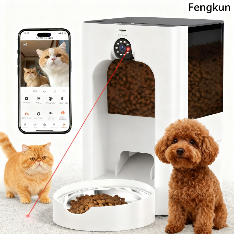 APP Controlled Feeder Tank with Large Capacity and Laser Toy Pet Products