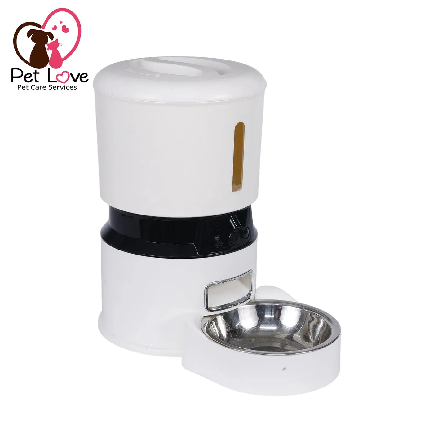 Smart Automatic Pet Feeder with Video Monitoring and Scheduling