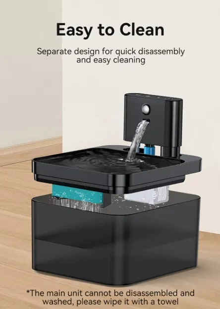Wireless Cat Water Fountain Details 12
