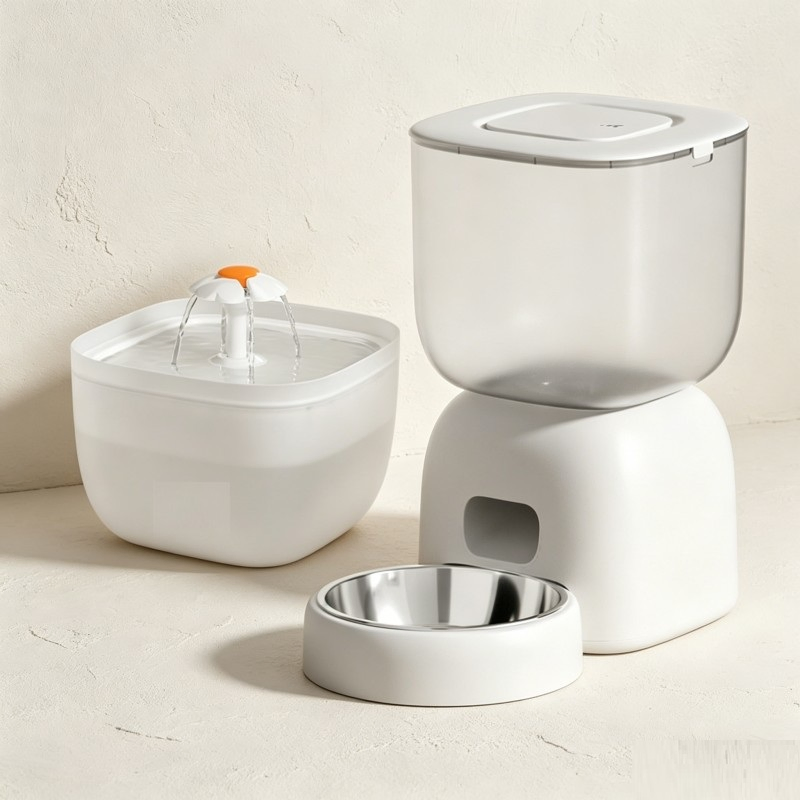 3L WiFi Pet Feeder with LED Indicator for Feeding Status Pet Products