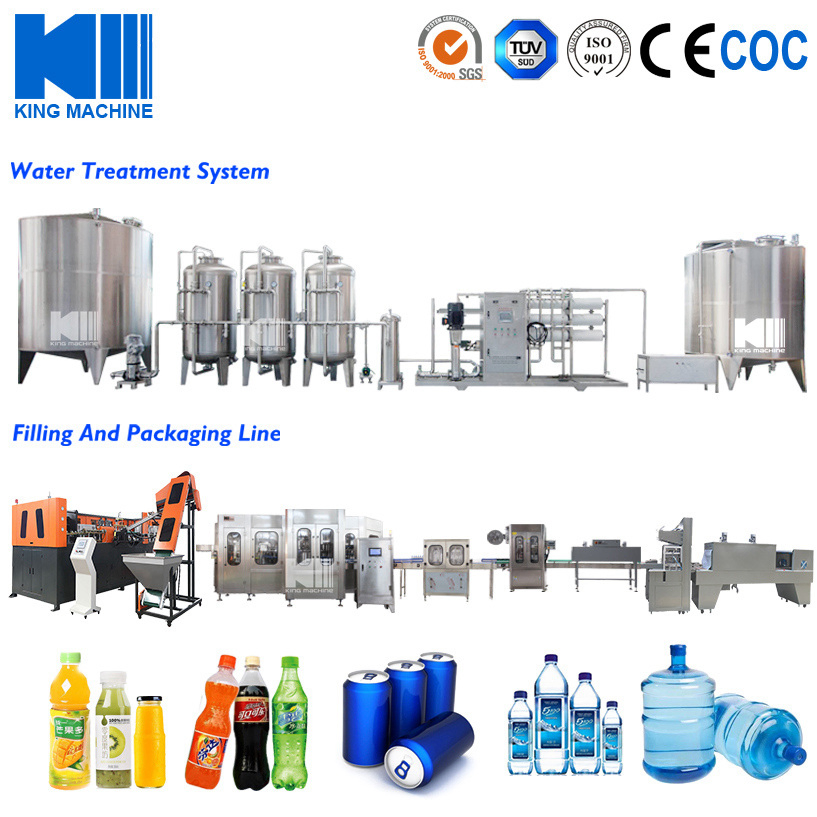 Automatic Drinking Mineral Water Filling System