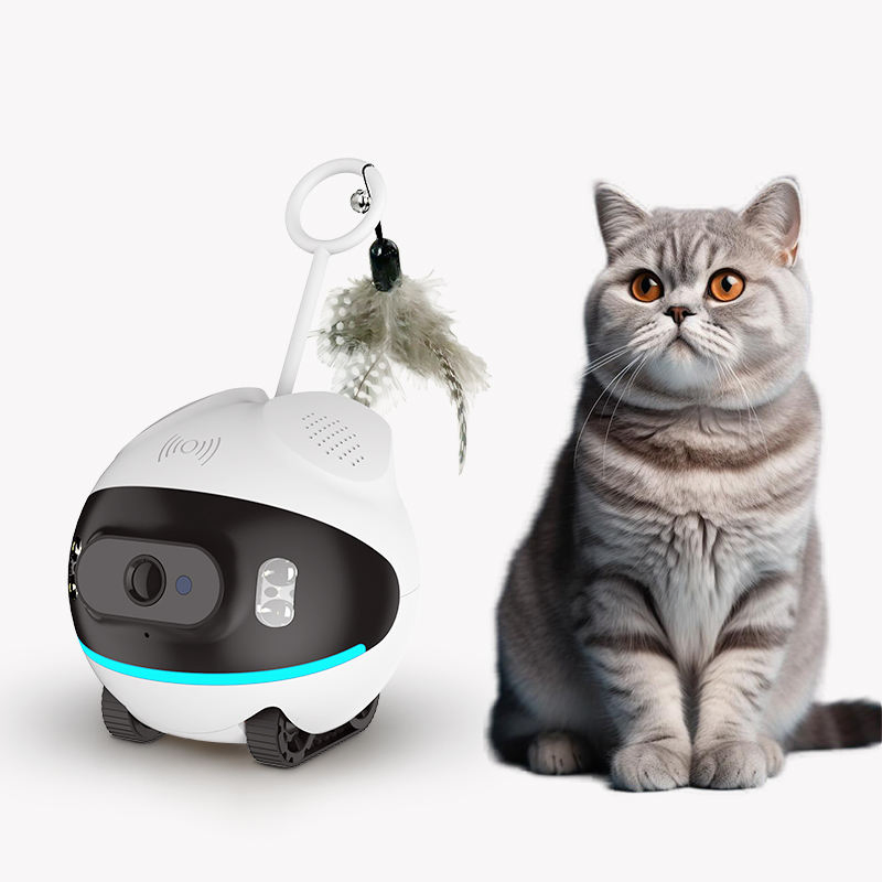 Intelligent Wireless IP Camera Smart Interactive Pet Security Robot with Night Vision