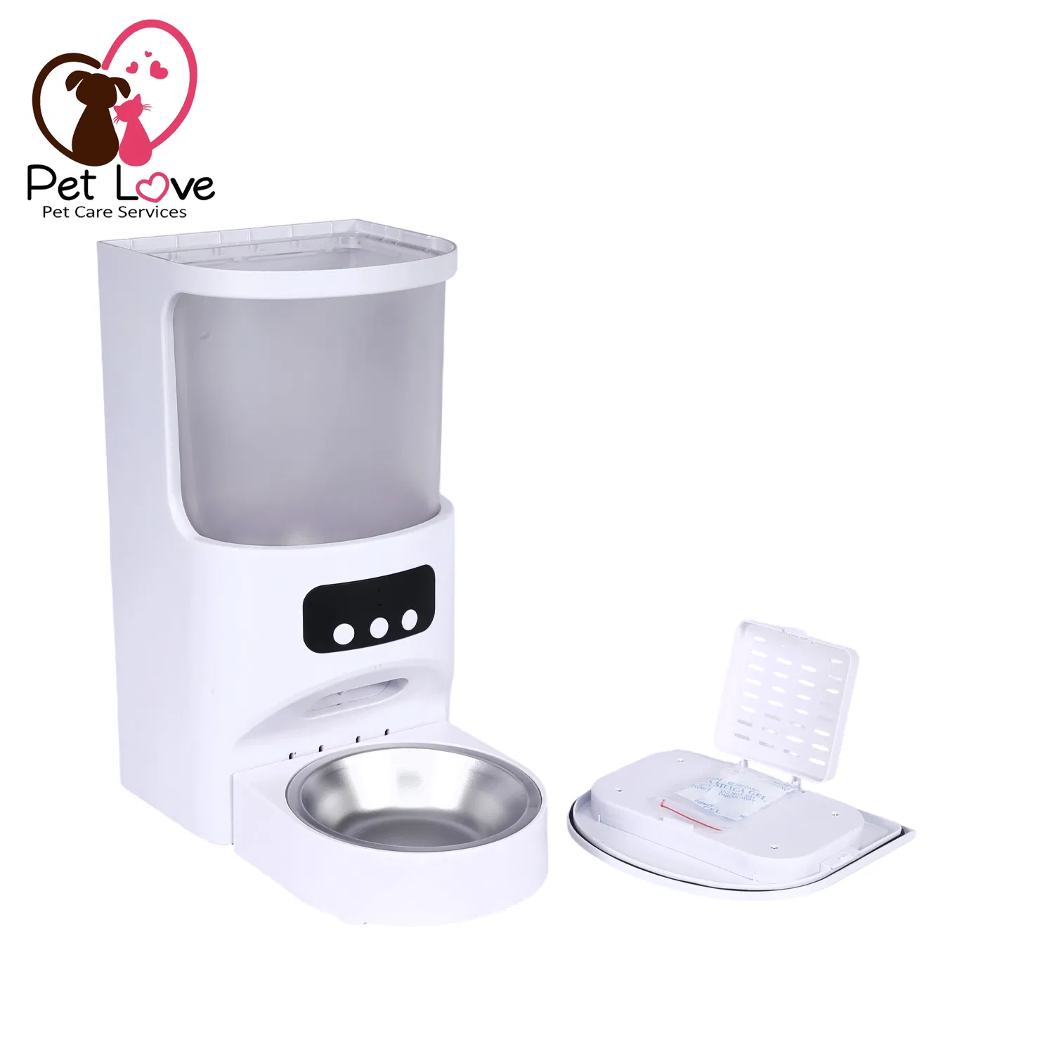 HD Speaker WiFi Auto Pet Feeder with Portion Control