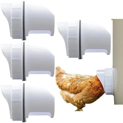 Poultry PRO Feeder Rainproof Chicken Feeder DIY Automatic Poultry Feed Bucket Self Gravity Feeding of Chicken and Duck