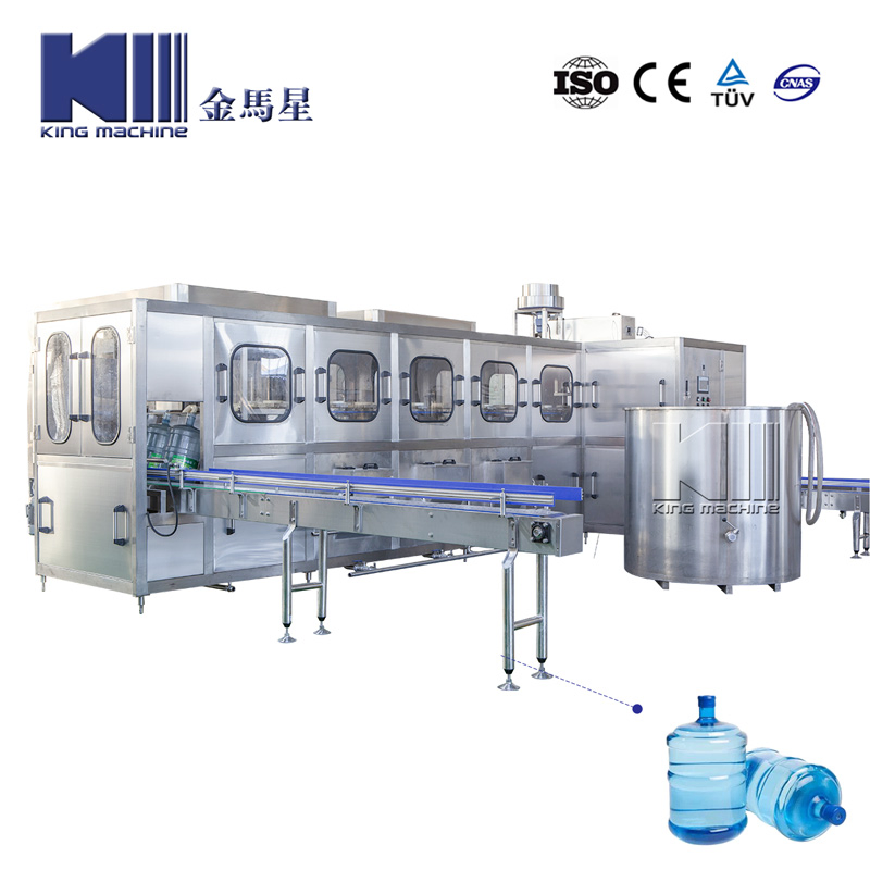 100-2000 Pet Bottles Gallon Water Filling System with Water Treatment System