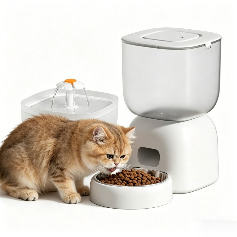 APP Controlled Pet Feeder Customizable Feeding Times for Cats Pet Products