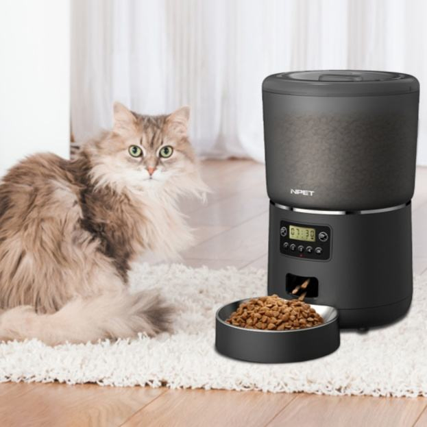 4L Automatic Feeder for Small Animals with Voice Recorder