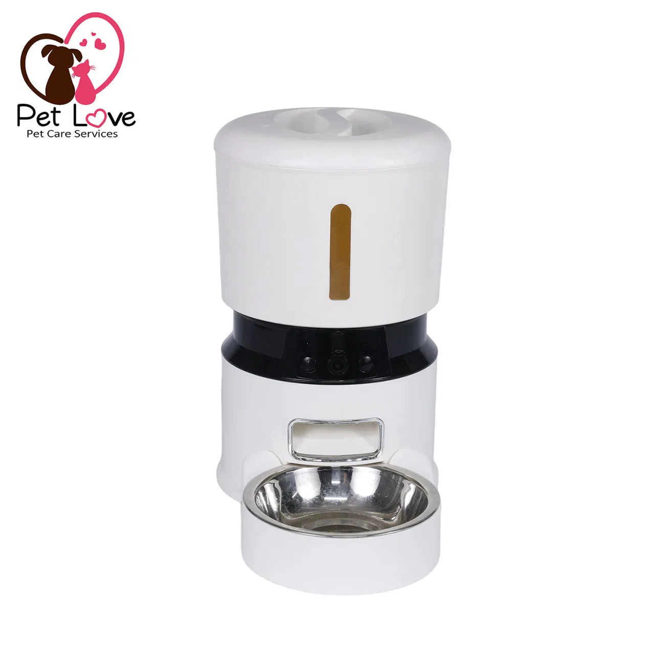 Smart Automatic Pet Feeder with Dual Cameras for Monitoring