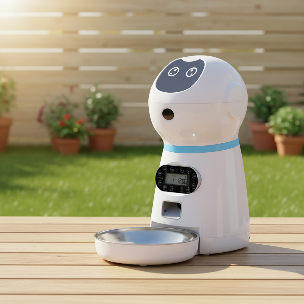 Gaby Smart Automatic Pet Feeder Timed Food Dispenser for Dogs Cats