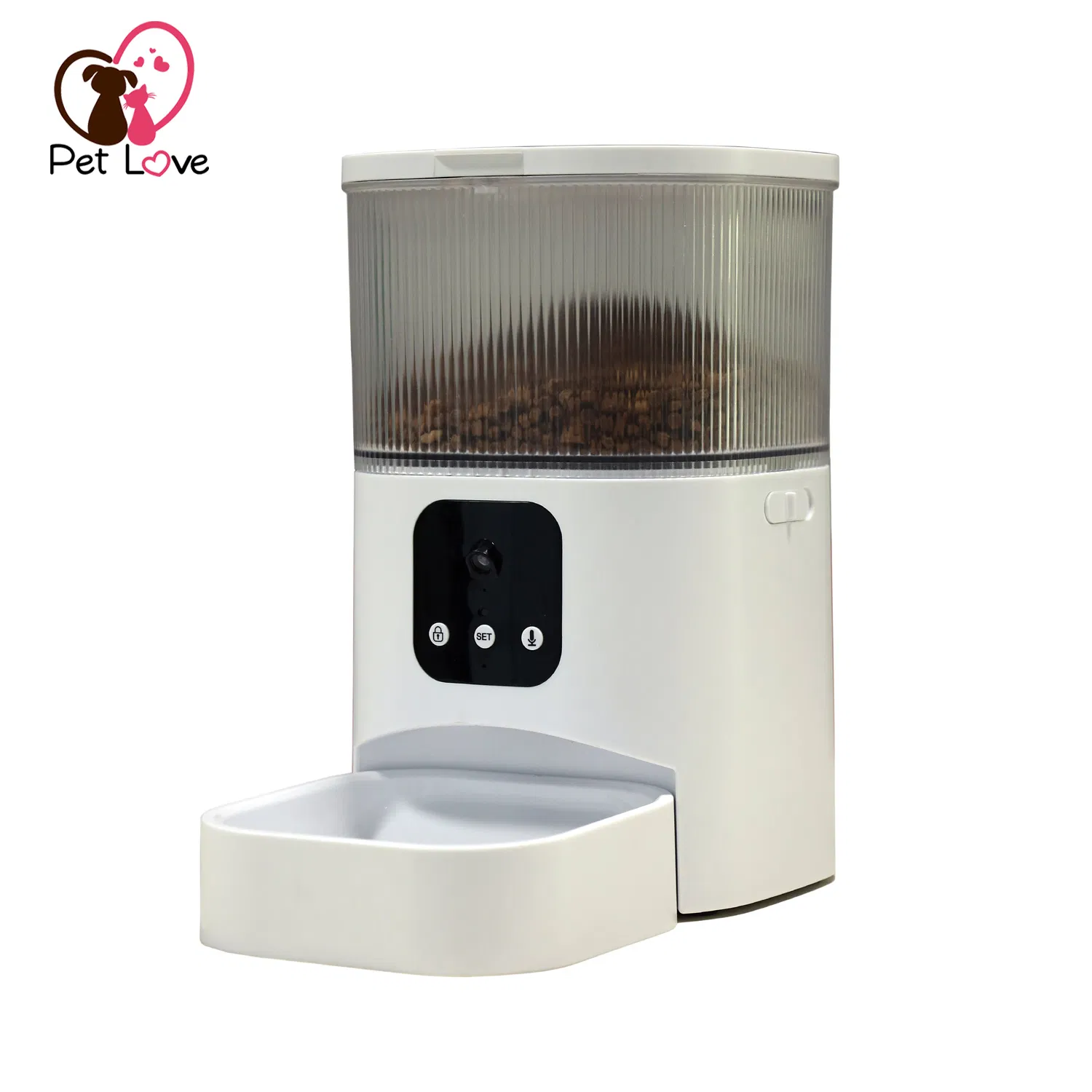 Automatic 3L Pet Feeder with 4MP Video Monitoring
