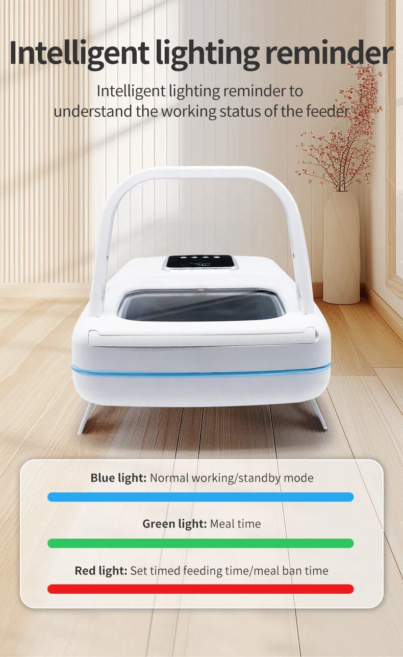 Pet Smart Automatic Food Feeder with RFID for Dogs and Cats