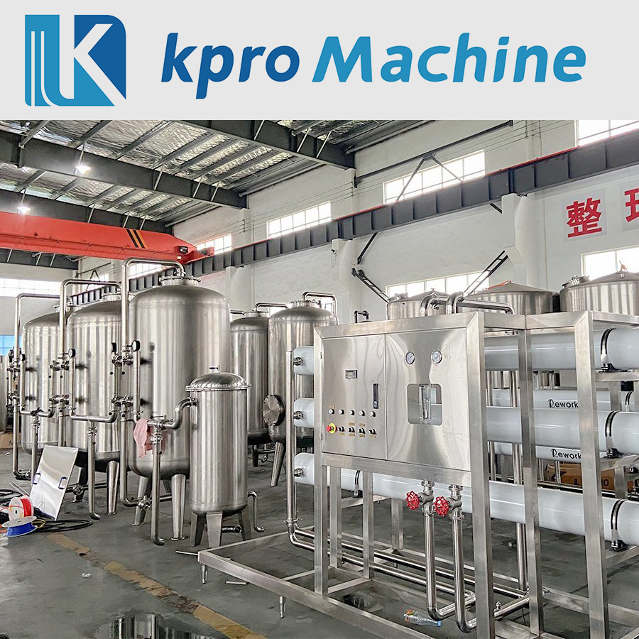 Fully New Ion Exchagne Resin Hard Water Filtration RO Membrane Cleaning Sterilizer Purification System