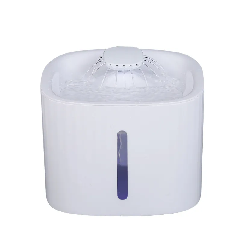 Automatic Pet Feeder and Water Fountain with LED Light
