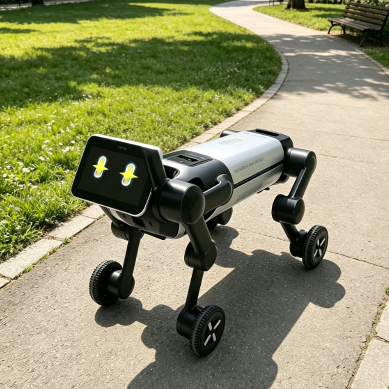 Smart Dual-Form Bimodal Robot Ai Dog Electronic Pet Companion
