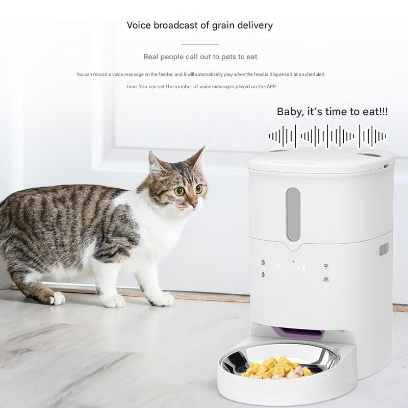 Smart WiFi Pet Feeder with APP Control for Dogs and Cats