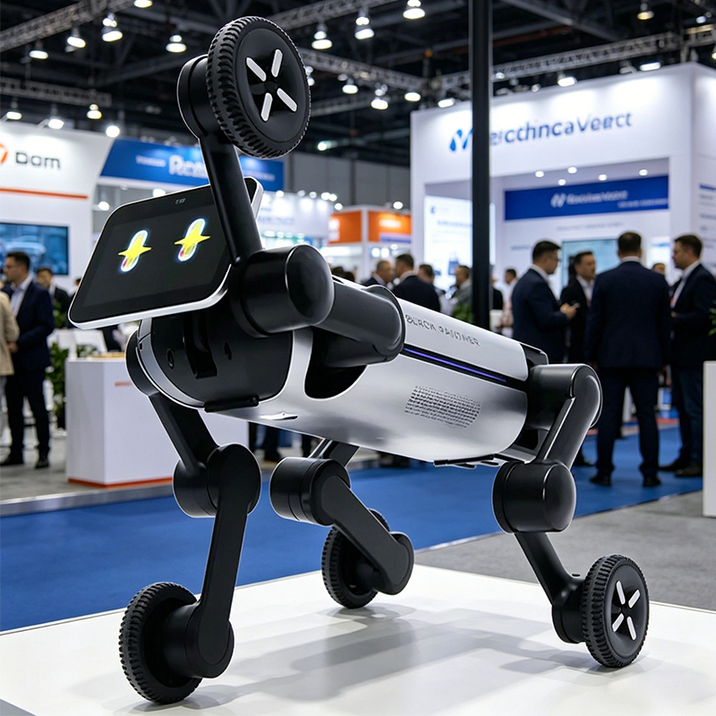 Smart Dual-Form Bimodal Robot Ai Dog Electronic Pet Companion