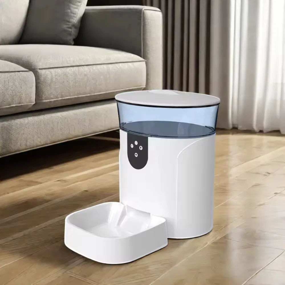 APP Control CMOS Sensor Timing Built-in Mic Smart Automatic WiFi Pet Feeder