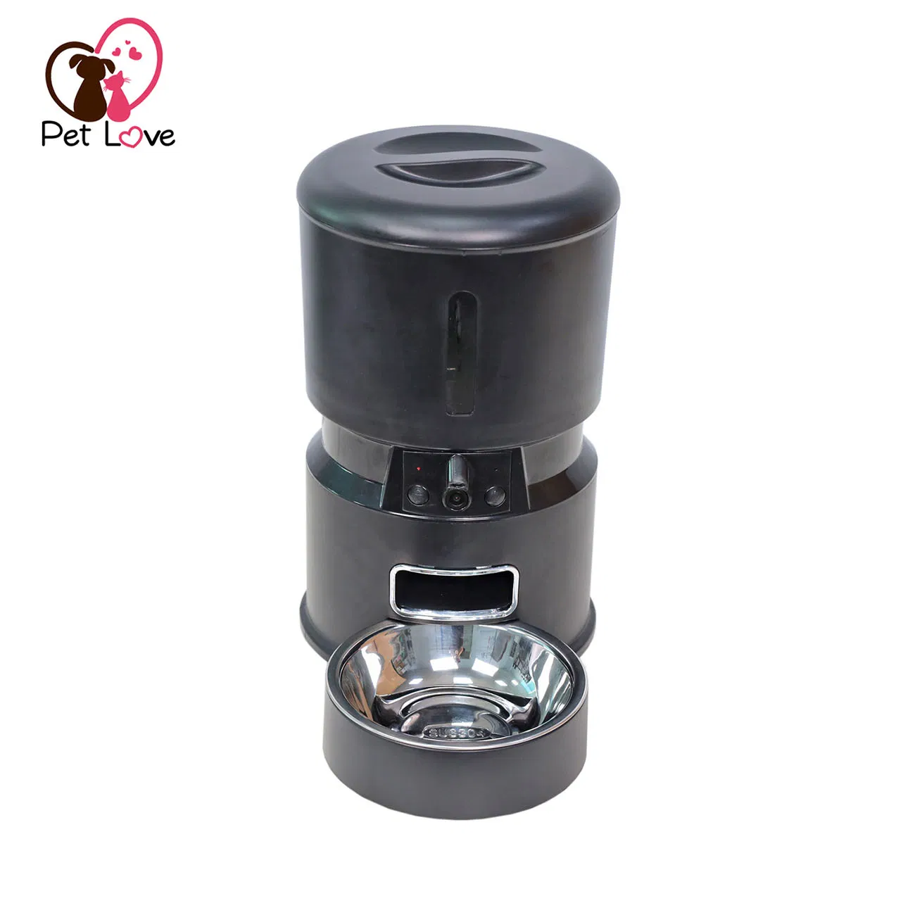 Smart Automatic Pet Feeder with Dual Cameras for Monitoring