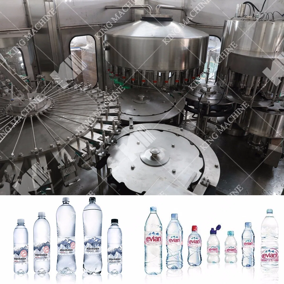 Automatic Drinking Mineral Water Filling System
