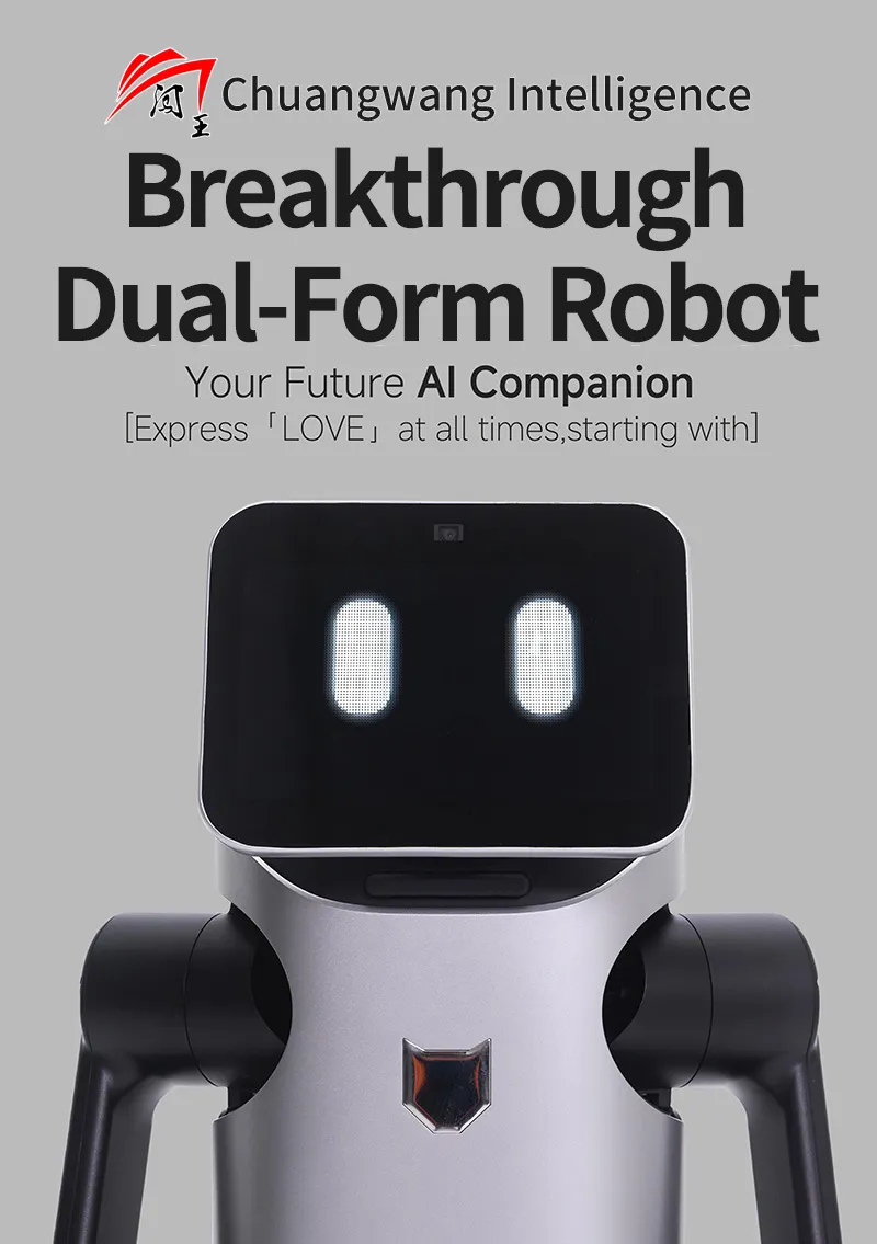 Smart Dual-Form Bimodal Robot Ai Dog Electronic Pet Companion