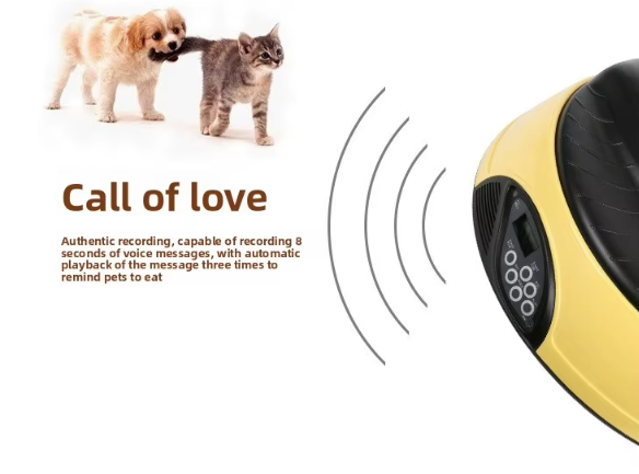 Best-selling Automatic Pet Feeder with Digital Display and Timed Quantitative Bowl for Intelligent Pet Food Dispenser