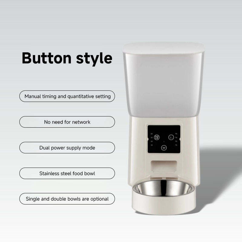 Professional WiFi Smart Automatic Pet Feeder for Dogs and Cats with Timed Portion Control