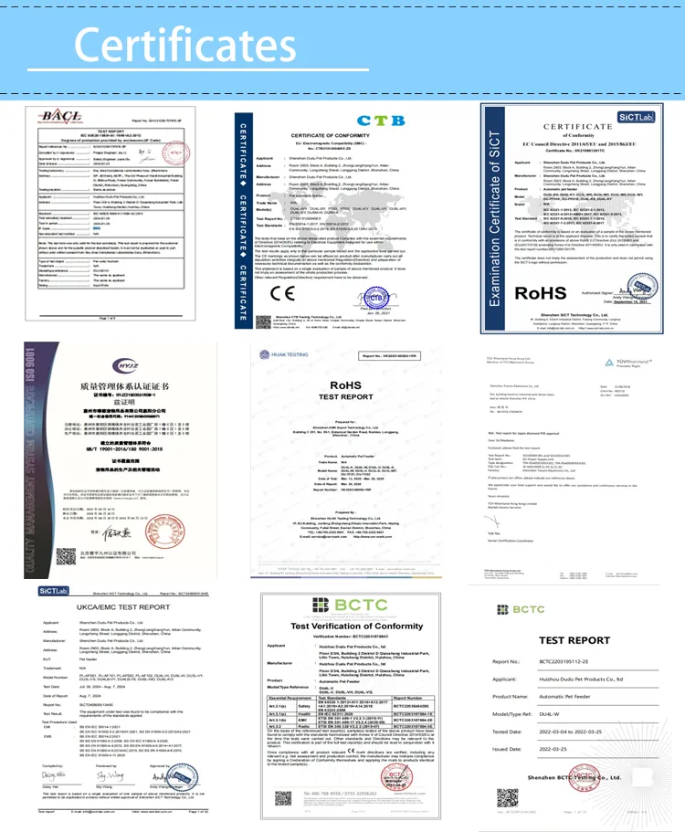 Product Certifications