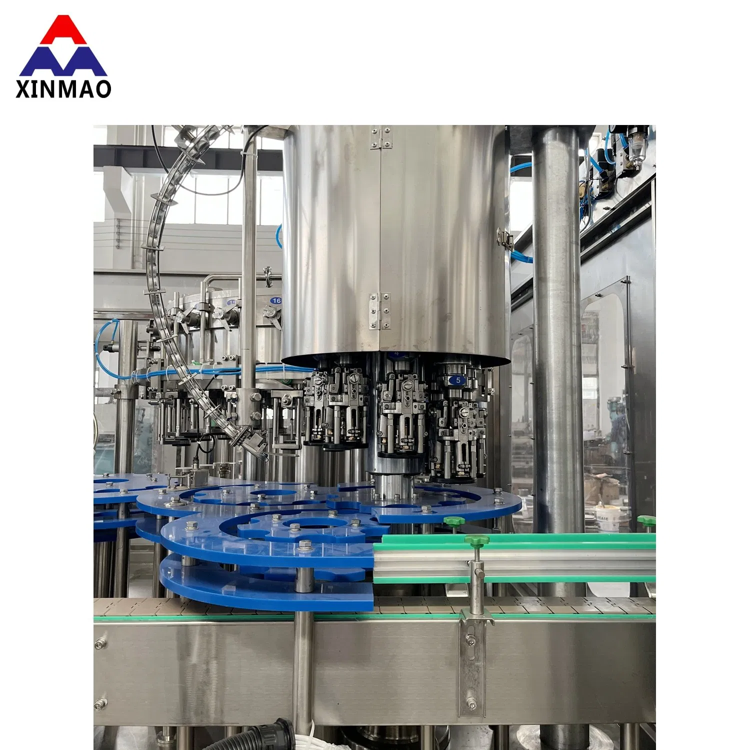 3 in 1 Fully Automatic Glass Bottle Carbonated Drinking Soda Water Bottle Filling and Capping Production System