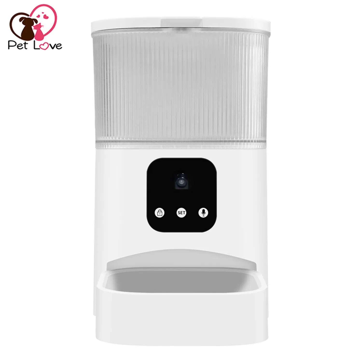 Automatic 3L Pet Feeder with 4MP Video Monitoring