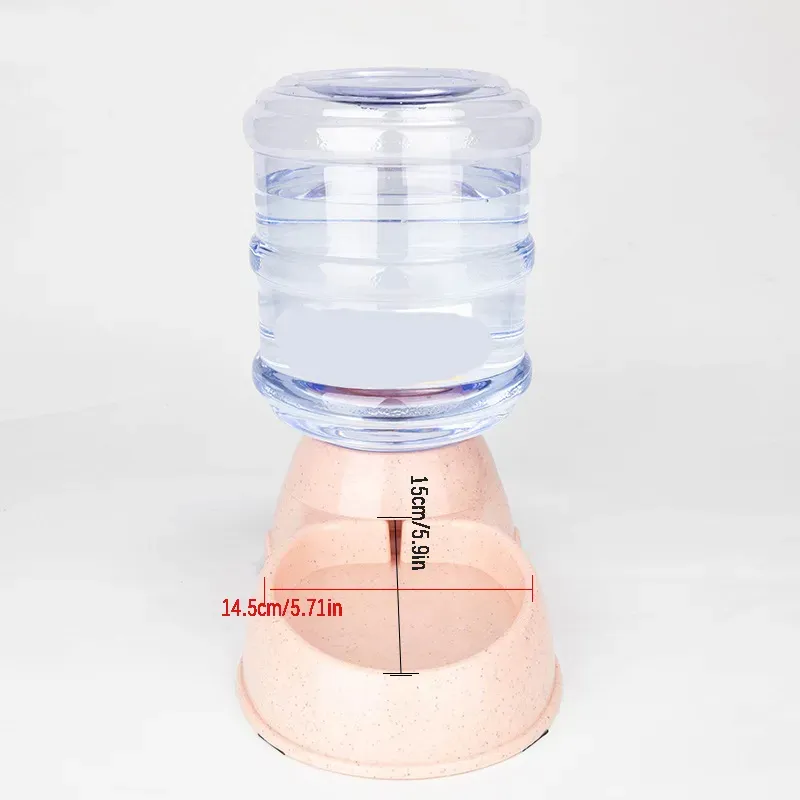 Automatic Water Dispenser Large Capacity Pet Feeder for Small Large Dog Food Bowl