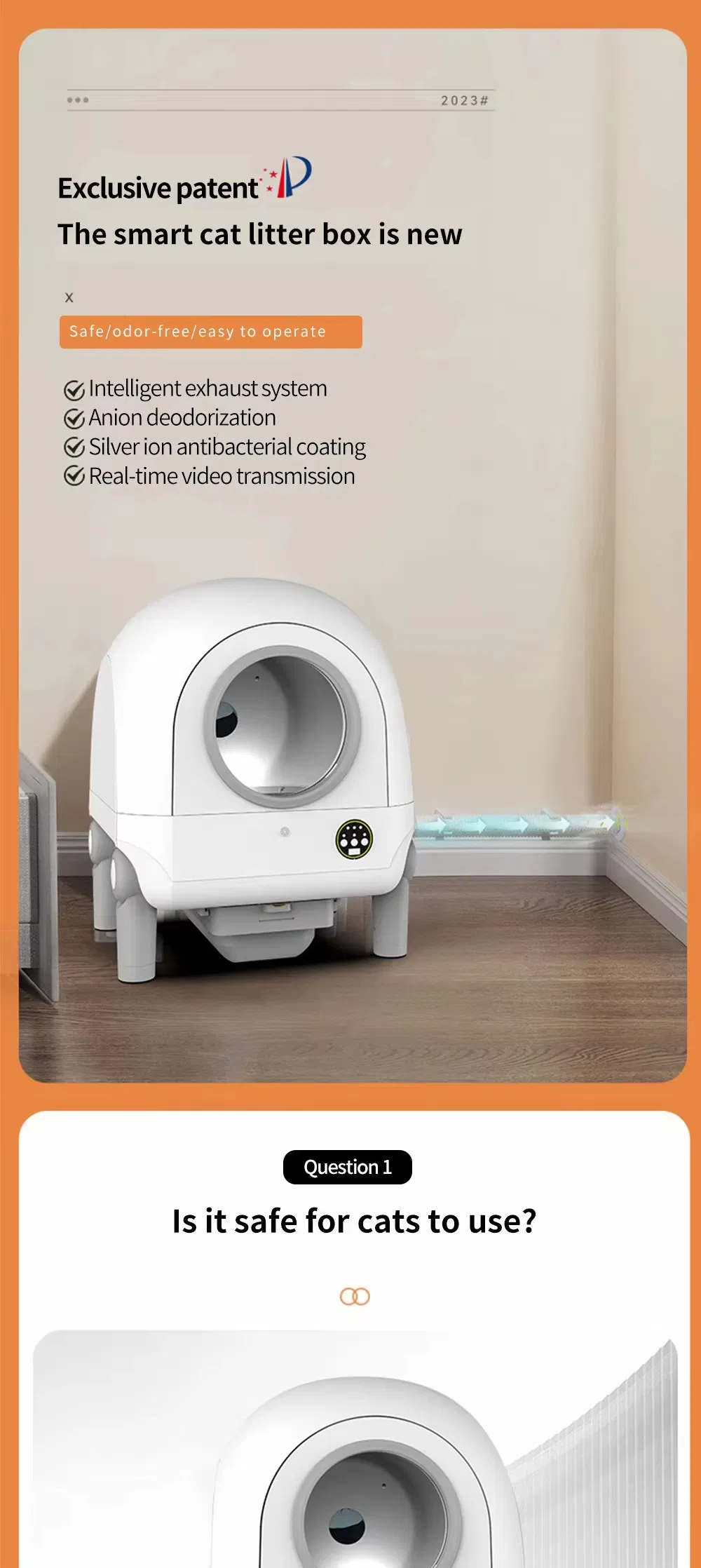 Smart Pet Hygiene Station with Self Cleaning and Air Purification Pet Products