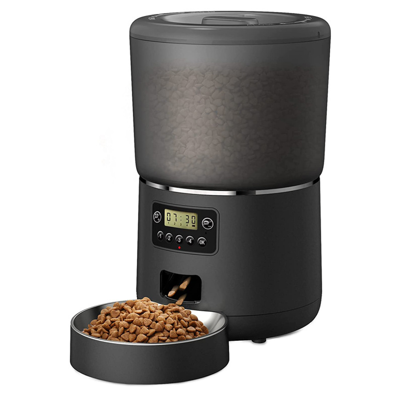 Large Capacity Smart Pet Feeder with Anti-Clog Design
