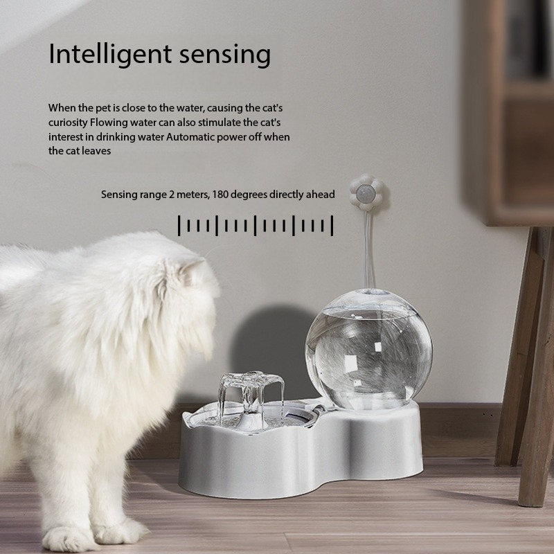 Intelligent Automatic Circulating Filtered Flowing Water Pet Drinking Fountain