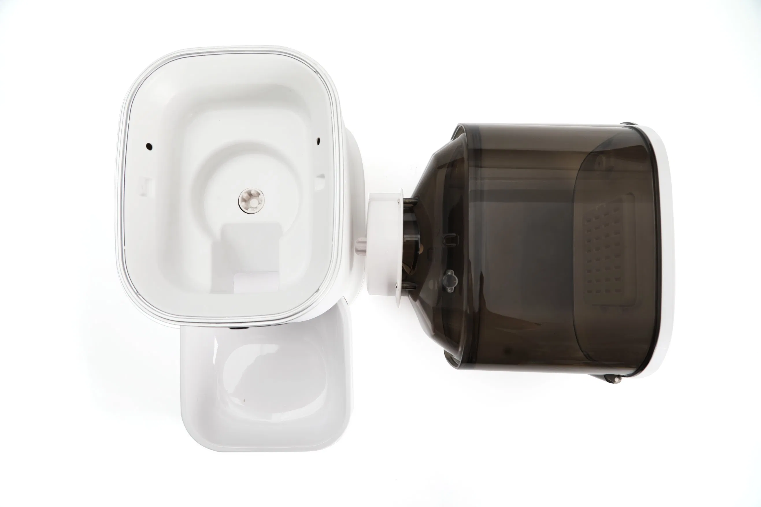 Smart Automatic Pet Feeder with Dual Power and Adjustable Bowl