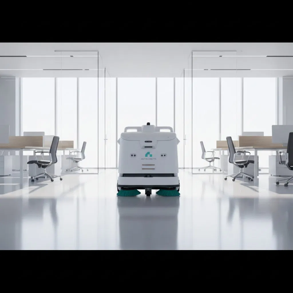 Professional Autonomous Indoor Cleaning Robot for Hotels and Shopping Malls Smart Commercial Core Motor Component