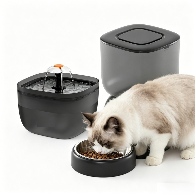3L WiFi Pet Feeder with LED Indicator for Feeding Status Pet Products
