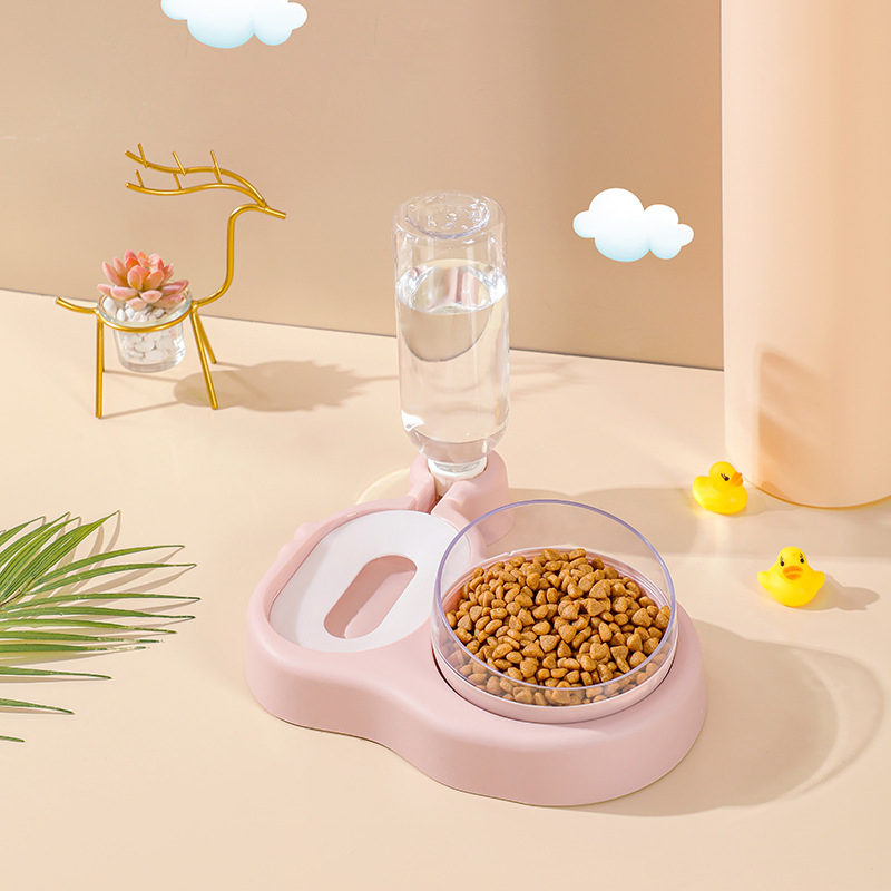 Automatic Refill Drinking Water Cat Feeding Bowl Dog Bowl Dual-Use Drinker Feeder