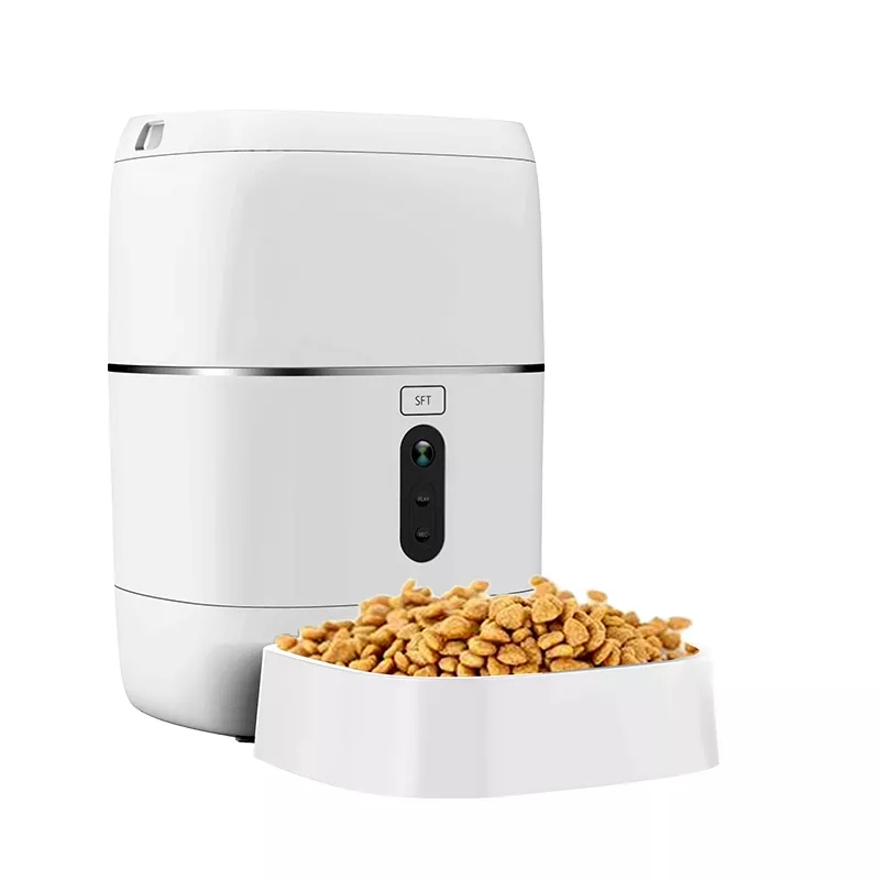 Tuya APP Controlled Pet Feeder with 1-6 Smart Automatic Meals Daily