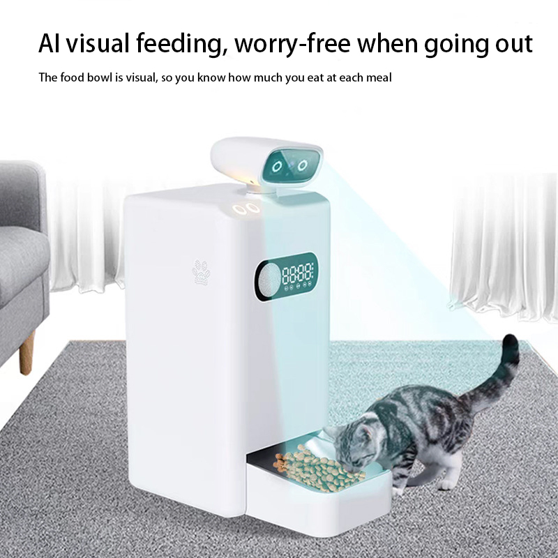 Remote Visual Pet Video Feeder Large-Capacity Video Edition APP-Controlled Automatic Pet Feeder
