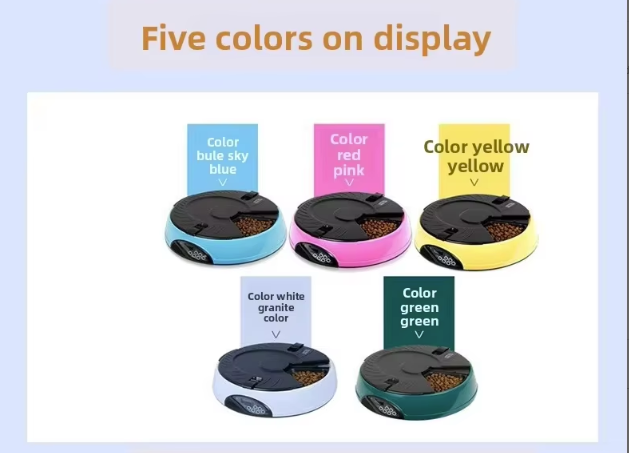 Best-selling Automatic Pet Feeder with Digital Display and Timed Quantitative Bowl for Intelligent Pet Food Dispenser