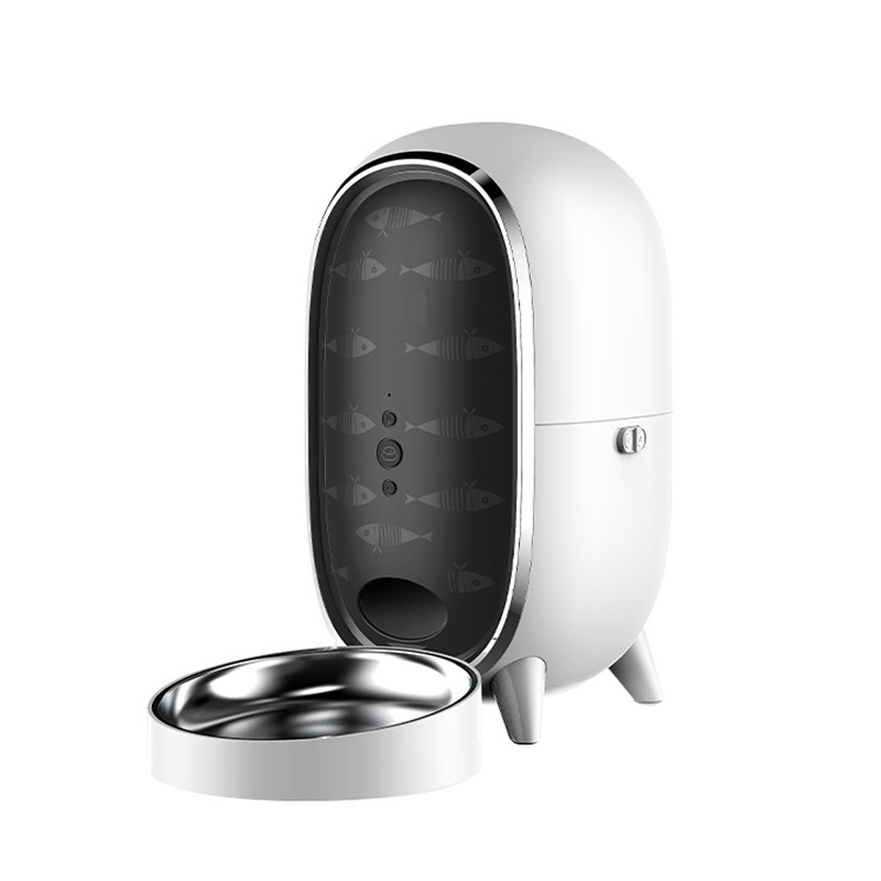 Smart Cat Feeder Wireless Remote Video Voice Recording Pet Products