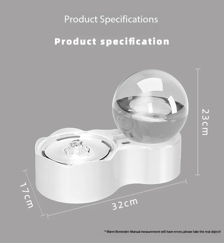 Intelligent Automatic Circulating Filtered Flowing Water Pet Drinking Fountain