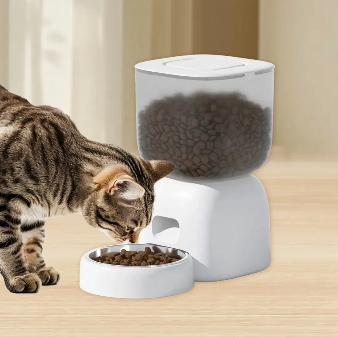 Anti-Clogging Dual Power Automatic Pet Feeder for Dogs Cats Pet Products