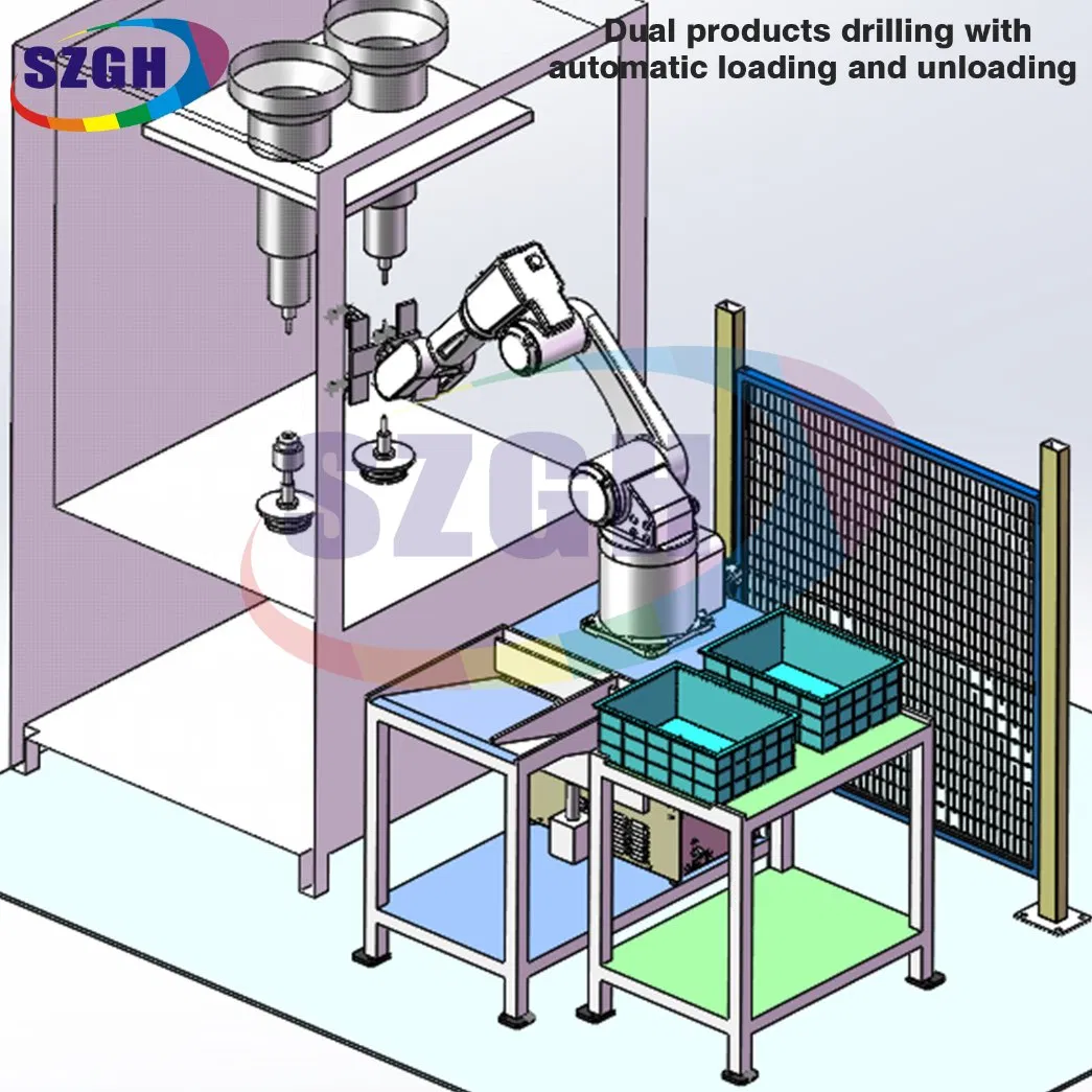 SZGH-T980-6 982mm 6kg Smart Press Feeding Robot