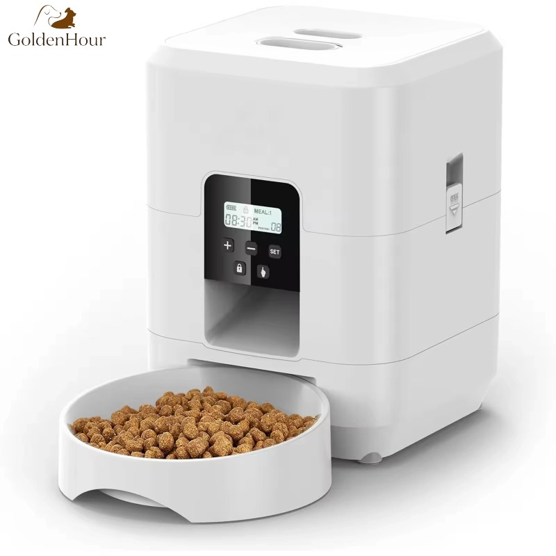 2L Timed Pet Feeder for Indoor with Dual-Band WiFi Automatic Pet Feeder