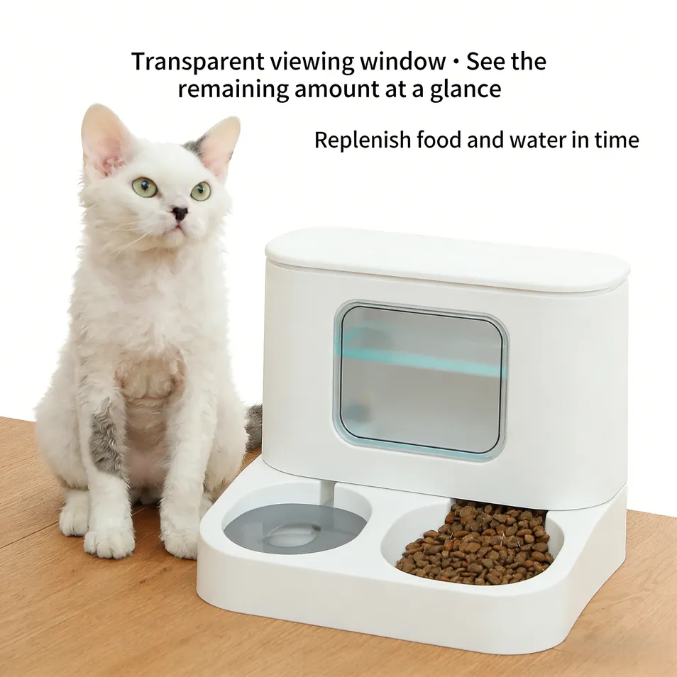 Automatic Cat and Dog Water and Food Dispenser