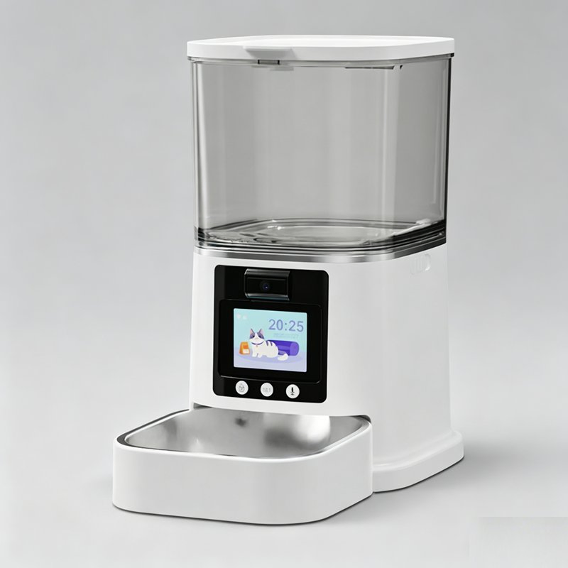 APP Controlled Timed Feeder with 4MP Camera and 6L Pet Products