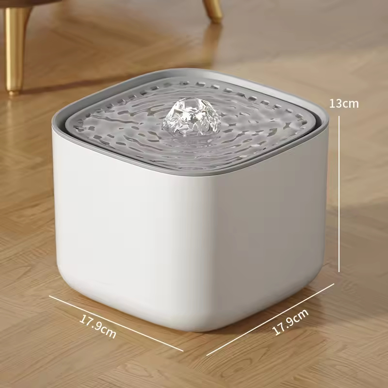 Automatic Pet Water Fountain with 4-Level Filtration 3L Capacity