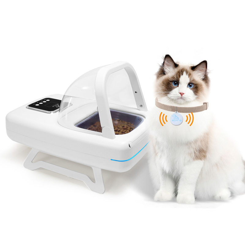 Pet Smart Automatic Food Feeder with RFID for Dogs and Cats