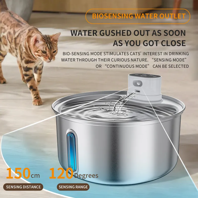 Smart Automatic Pet Feeder Water Dispenser Pet Dog Water Fountain